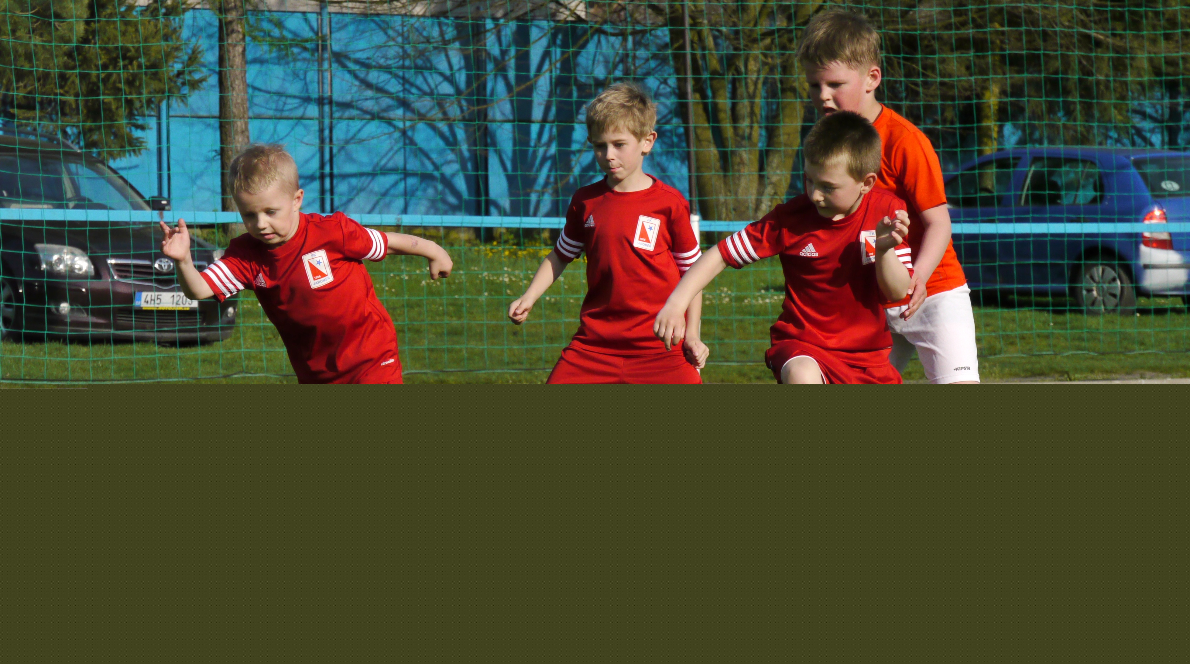 minipřípravka FKJ - Sokol Zábrodí, 19.4.2018, foto: Václav Mlejnek